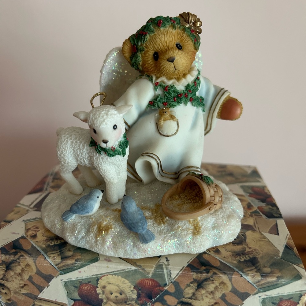 Cherished Teddies Christmas Figurine